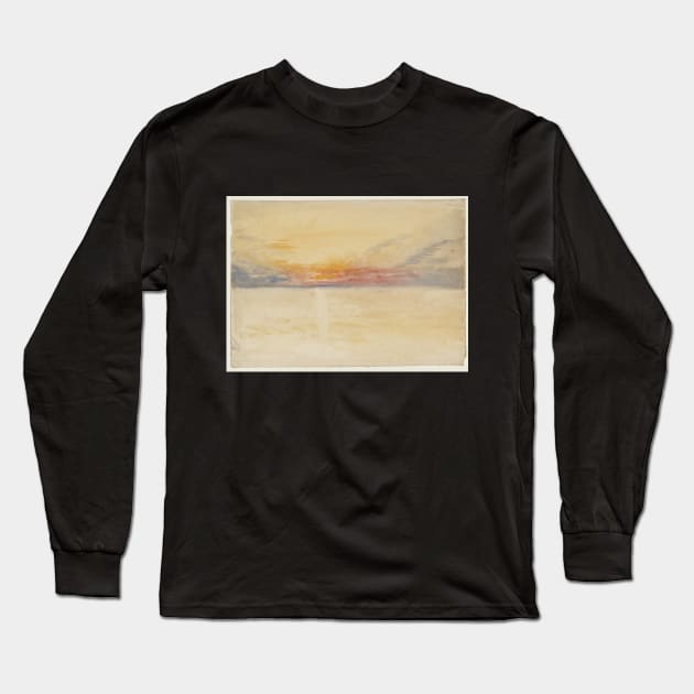 A Sunset Sky, 1825-30 Long Sleeve T-Shirt by Art_Attack